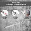 Kapro 630 Telescopic Aluminum Ruler - Metric Graduation 4m 630-4